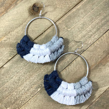 Load image into Gallery viewer, Large Dallas Cowboy Earrings
